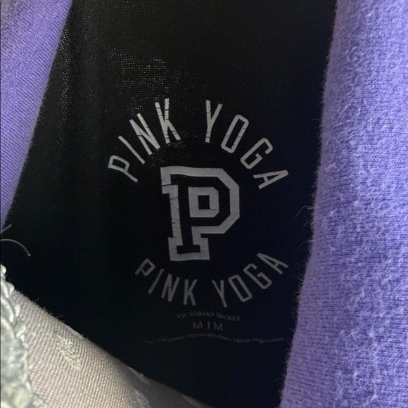 Victoria's Secret Pink Yoga Pullover with Purple Accents B5 - Picture 2 of 3
